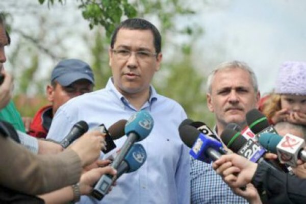 Ponta, către locuitorii unui sat: Trebuie să îmi spuneţi 